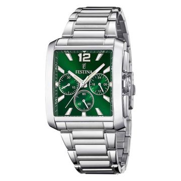 Festina Timeless Chronograph Acier Vert