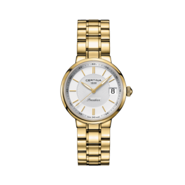 Certina DS Stella Yellow Gold / Silver / Bracelet