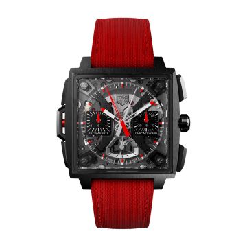 TAG Heuer Monaco Split-Seconds Chronograph Texturized Titanium
