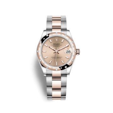 Rolex Datejust 31 Stainless Steel/ Rose Gold / Domed - Diamond / Rose / Oyster