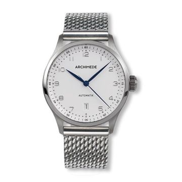Archimede Klassik 39 Stainless Steel / Silver / Mesh