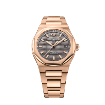 Girard-Perregaux Laureato 38 Automatic Pink Gold / Grey