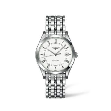 Longines La Grande Classique Automatic 36 Stainless Steel / White