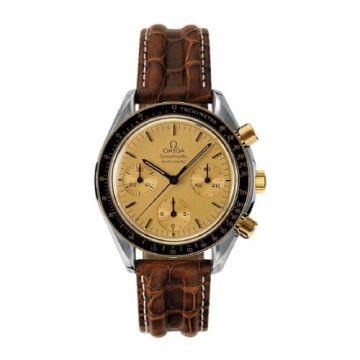 Omega Speedmaster Reduced Stainless Steel / Yellow Gold / Champagne