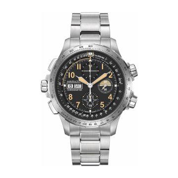 Hamilton Khaki Aviation X Wind Day Date Auto Chrono / Bracelet