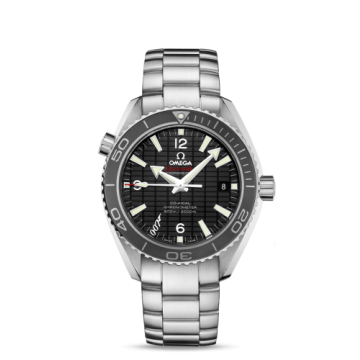 Omega Seamaster Planet Ocean 600M Co-Axial 42 Stainless Steel / Black / Bracelet / James Bond Skyfall