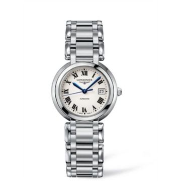 Longines PrimaLuna Automatic 30 Stainless Steel / Silver - Roman / Bracelet