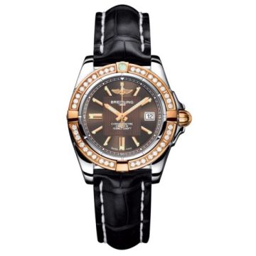 Breitling Galactic 32 Stainless Steel / Rose Gold / Diamond / Solar Bronze / Croco