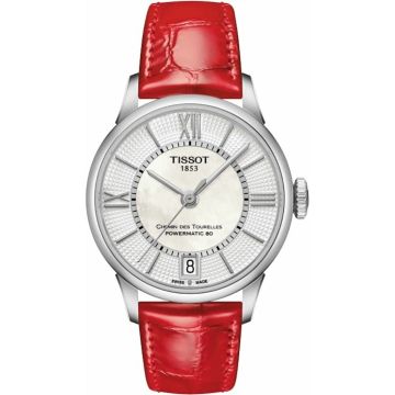 Tissot Chemin des Tourelles Powermatic 32 Stainless Steel / MOP / Strap