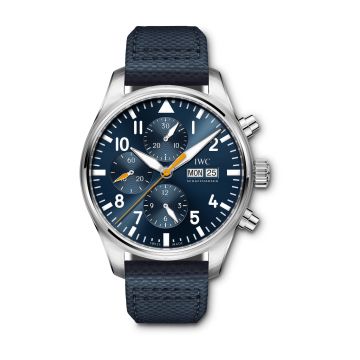 IWC Schaffhausen Pilot's Watch Chronograph Captain Blue / Tmall