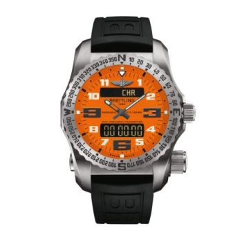 Breitling Emergency II Titanium / Orange / Rubber / Folding