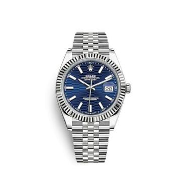 Rolex Datejust 41 Stainless Steel - Fluted / Blue - Fluted / Jubilee