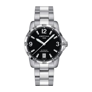 Certina DS Podium 40 Stainless Steel / Black / Bracelet