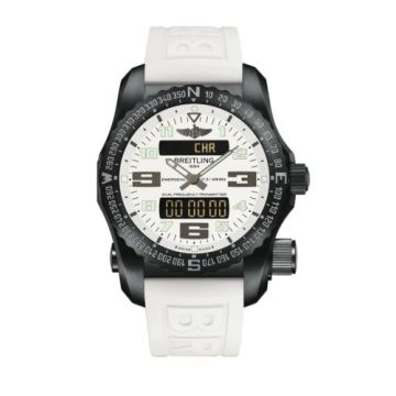 Breitling Emergency II Night Mission / White / Rubber / Folding / Boutique
