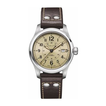 Hamilton Khaki Field Automatic Stainless Steel / Beige