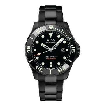 Mido Ocean Star 600 Chronometer DLC / Black / Bracelet