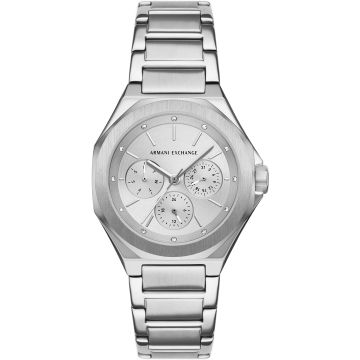 Armani Exchange Andrea Day Date 36mm Silver