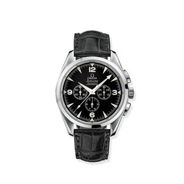 Omega Seamaster Aqua Terra 150M Automatic 42.2 Railmaster Chronograph / Black Alligator