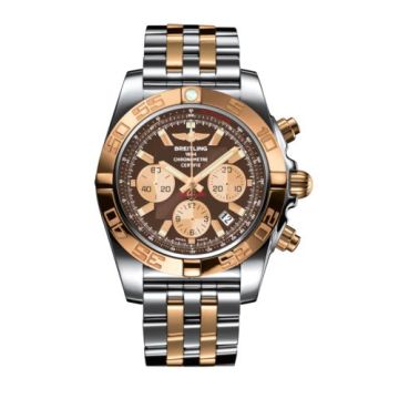 Breitling Chronomat 44 Stainless Steel / Rose Gold / Metallica Brown / Bracelet