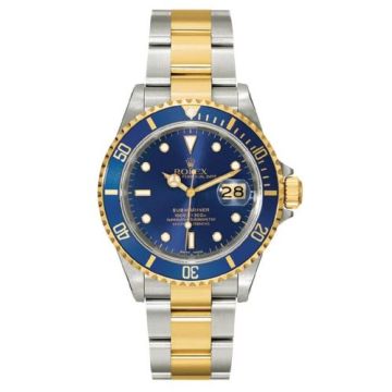 Rolex Submariner Date 16613 Blue Tritium