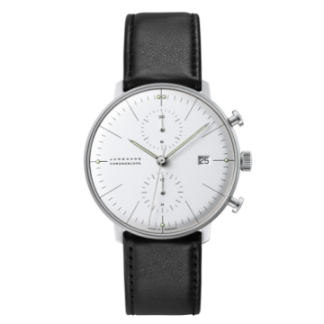 Junghans Max Bill Chronoscope Silver Stick