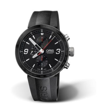 Oris TT1 Chronograph Stainless Steel - Ceramic / Black / Rubber