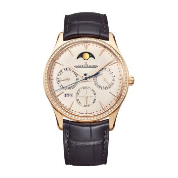 Jaeger-LeCoultre Master Ultra Thin Perpetual Stainless Steel / Silver