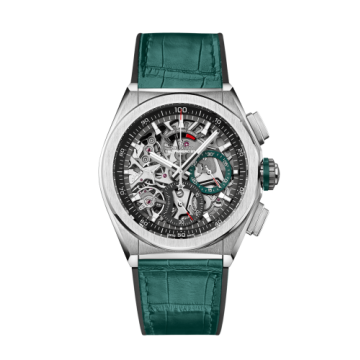 Zenith Defy El Primero 21 Titanium / Skeleton / Alligator / Vendôme Limited Edition