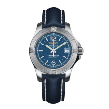 Breitling Colt Lady Mariner Blue / Calf / Pin