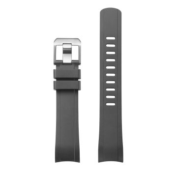 Curved End Rubber Strap for ROLEX EXPLORER 39mm Ref. 214270 (RX01) - 20mm