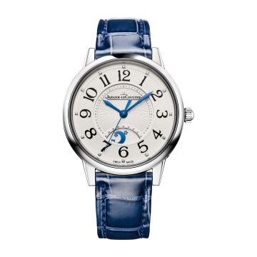 Jaeger-LeCoultre Rendez-Vous Night & Day Medium Stainless Steel / Silver / Alligator