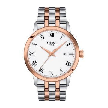 Tissot Dream Quartz 42 Stainless Steel - Rose Gold / White / Bracelet