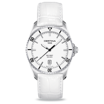 Certina DS First Ceramic White