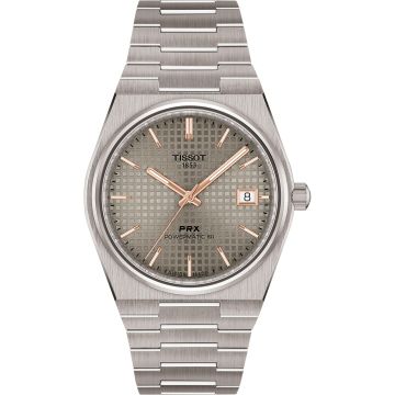 Tissot PRX Powermatic 80 38 Titanium / Brown