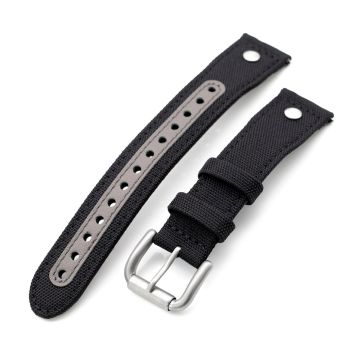 The AAF Black Strap by HAVESTON Straps, 20mm or 22mm - 20mm