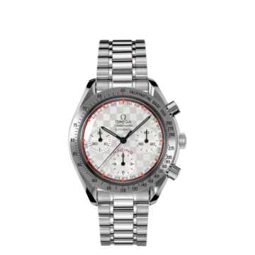 Omega Speedmaster Reduced Stainless Steel / Silver / Bracelet / Schumacher