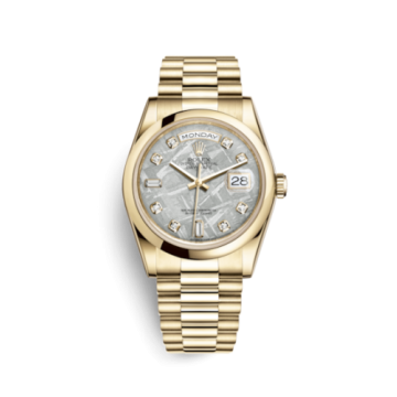 Rolex Day-Date 36 Yellow Gold Domed / President / Meteorite
