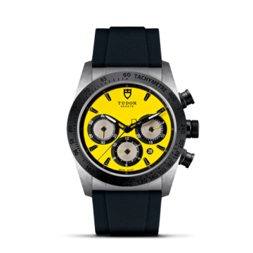 Tudor Fastrider Chrono Yellow / Rubber
