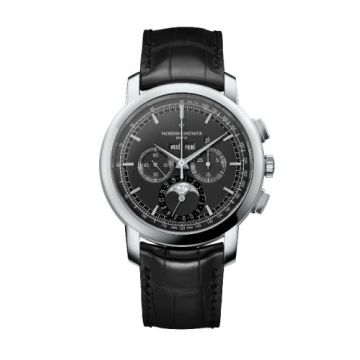 Vacheron Constantin Traditionnelle Chronograph Perpetual Calendar Platinum / Black