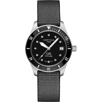 Certina DS PH100M Lady Stainless Steel / Black / NATO