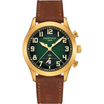Certina DS Pilot Rose Gold / Green