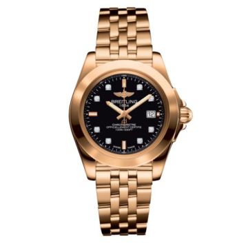 Breitling Galactic 32 Sleek Edition Rose Gold / Trophy Black Diamond / Bracelet