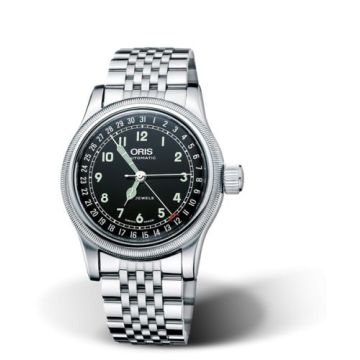 Oris Big Crown Original Pointer Date 40 Stainless Steel / Black / Bracelet