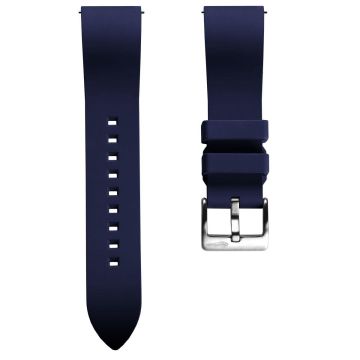 Sennen Quick-Release FKM Rubber Watch Strap - Blue - 19mm