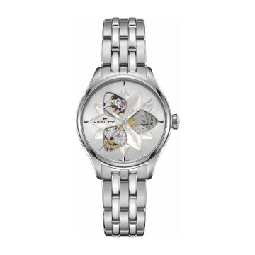 Hamilton Open Heart Lady Auto 34 Stainless Steel / Silver / Bracelet