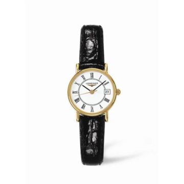 Longines Presence 23.5 Quartz Gold Roman