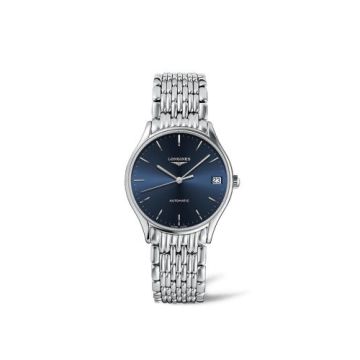 Longines Lyre 30 Automatic Stainless Steel / Blue / Bracelet