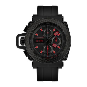 Formex Motorsport Automatic Chronograph PVD / Carbon Bezel / Black / Limited Edition / Rubber