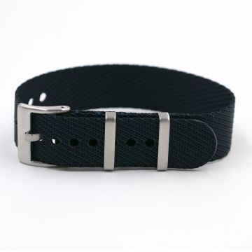 Twill Midnight Blue Watch Strap - 18mm