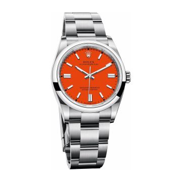 Rolex Oyster Perpetual 36 Stainless Steel / Red